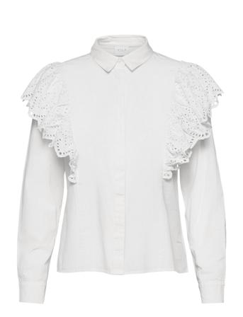 Viannalis L/S Shirt White Vila