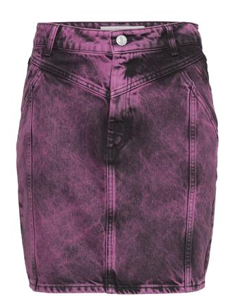 Desygz Hw Mini Skirt Lyhyt Hame Liila Gestuz