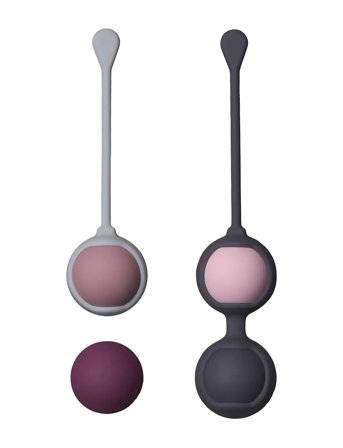 Amaysin Amaysin Triple Kegel Balls Set - Multi/patterned - ONE SIZE