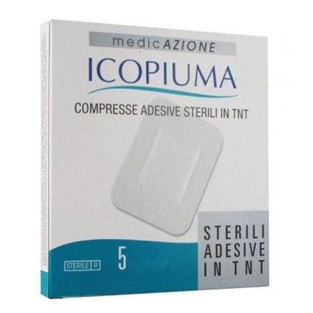 Icopiuma Compresse Adesive Sterili In Tessuto Non Tessuto
