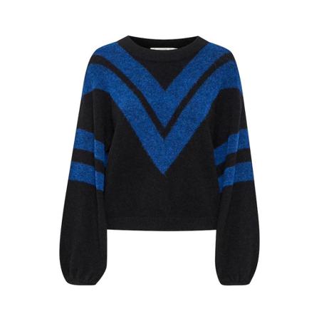 Gestuz AlphaGZ Pullover Sort, Dame