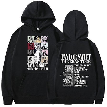 Unisex Taylor Swift The Eras Tour Hoodies Hættetrøje Trøje Casual Bluser