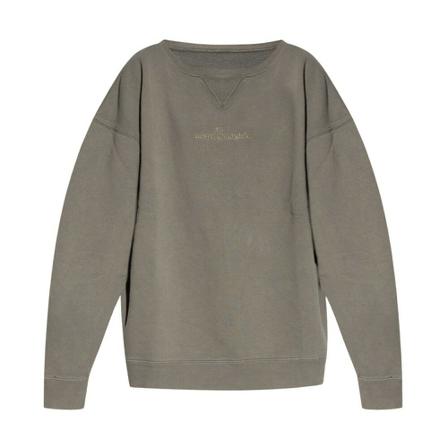 Maison Margiela Relaxed-fitting sweatshirt Grå, Dame Sweatshirts