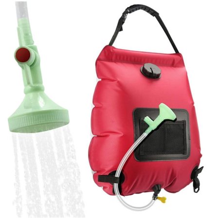 Soldusjpose, 5 Gallons/20 Liter, Utendørs Varmtvann, Egnet for Badesvømming, Camping