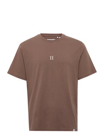 Mini Encore Organic T-Shirt T-shirts Short-sleeved Brun Les Deux