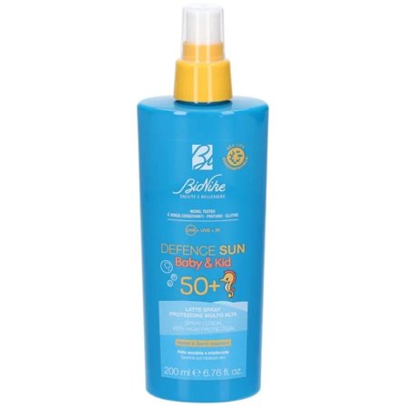Bionike Defence Sun SPF50+ Baby&kid Latte Spray 200ml