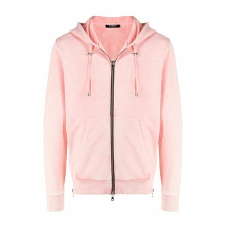 Balmain - Tröjor - Rosa - Herr - Storlek: S, Herr, Storlek: S
