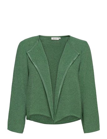 Majulitta Strikkegenser Cardigan Grønn Masai*Betinget Tilbud