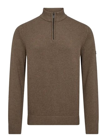 Bs Stian Regular Fit Knitwear Brown Bruun & Stengade