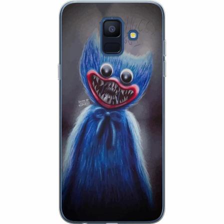Samsung Galaxy A6 (2018) Genomskinligt Skal Huggy Wuggy
