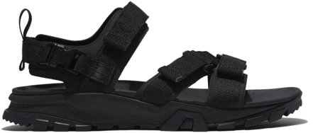 Timberland M's Garrison Trail Webbing Sandal out Black