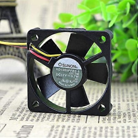 5010 12V 0.7W KD1205PFB2-8 5CM Jäähdytintuuletin, 50MM DC-jäähdytystuuletin, 6 kuukauden takuu (FMY)