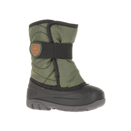 Kamik Kids' Snowbug 3 Children lined boots Green 27