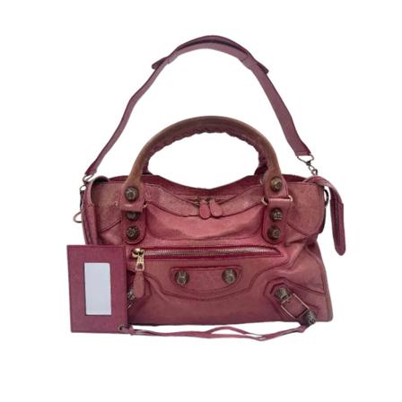 Balenciaga Vintage Pre-owned Handbags rosa, Dam Vintage Väskor, Dam, Storlek: ONE SIZE