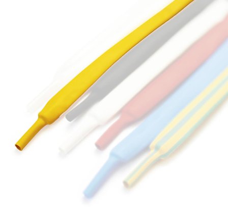 Fleximark 83251631 Krympslang gul 4.8 mm, 10 m, Installationsmaterial