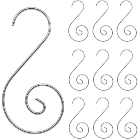 120 st juldekorativa krokar Julgran S-formade krokar