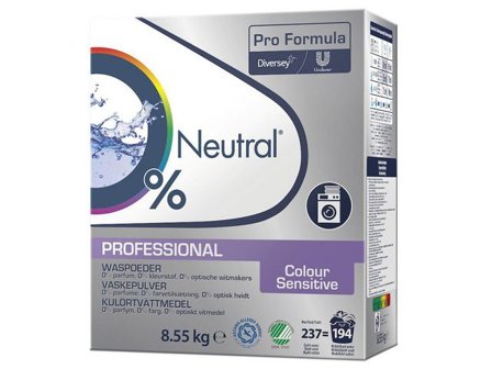 Neutral Tvättmedel Professional Colour Sensitive 8,55kg - Lyreco - Städ och hygien - Tvättmedel och klädvård - Tvättmedel