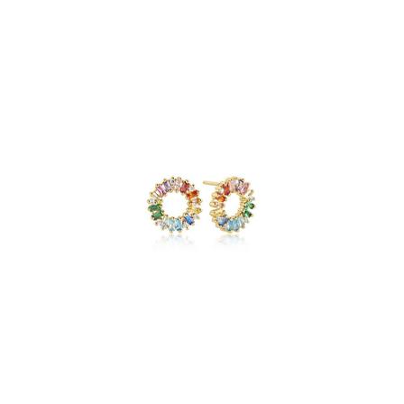 Sif Jakobs, Earrings Antella Circolo Geel, Dames, Maat:ONE Size