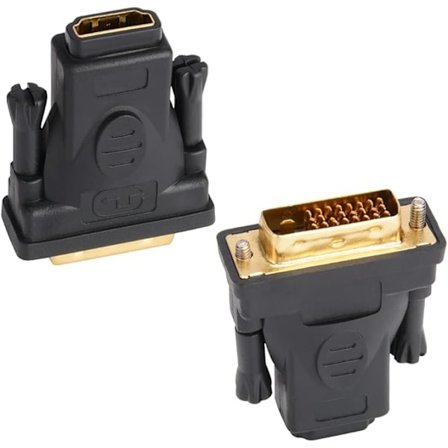 DVI till HDMI-adapter, 2-pack