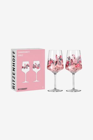Ritzenhoff - Sommersonett Vinglas 2-p 2024 - Flerfärgad - Vinglas - Från Homeroom