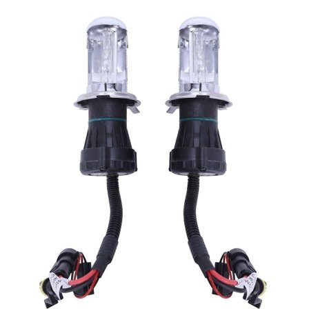 2x Pære Auto Hid Bi-xenon Beam Hi / Low Pære H4 (55w, 6000k)