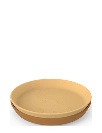 Kiddish Plate 2-Pack Elphee Orange D By Deer