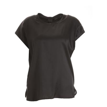 Pinko, T-Shirts Zwart, Dames, Maat:L