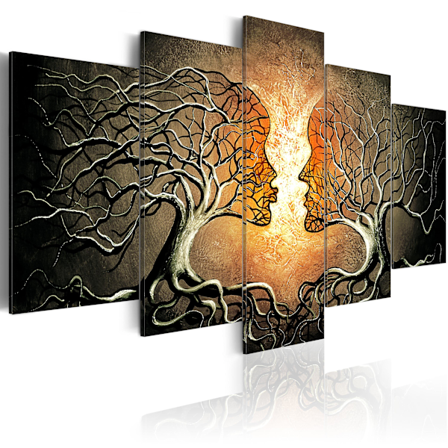 Lærredstryk - Love Entanglement