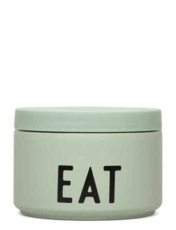 Thermo Lunch Box Small Green Design Letters