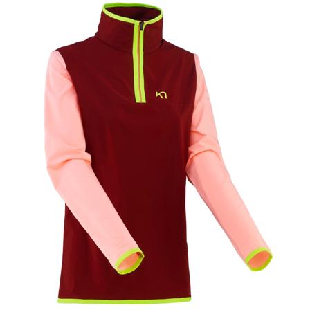 Kari Traa Women's Signe Half Zip Women long-sleeved training tops Red M