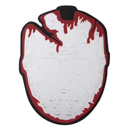 Halloween Spegel Print Ansiktsmodell Spegel SILVER