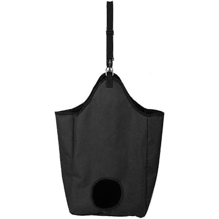 Hønsesæk, Oxford Klud Langsom Foder Hest Tote Sæk Til Heste Geder Kvæg (sort)