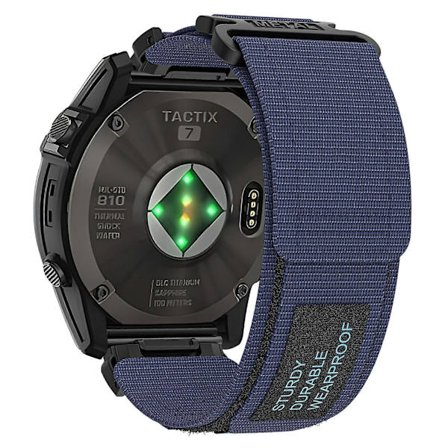 Kompatibel med Garmin Fenix 7/ Kompatibel med Forerunner 965/ 955/ 945/ 935 Klockarmband 22mm Robust Sportrem i Nylon