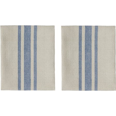 Oyoy living design Linu serviett, blå, 2 stk