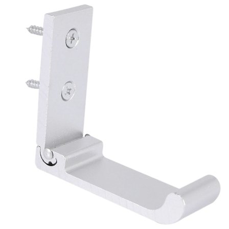 5 STK Foldbar Vægkrog, Usynlig Foldbar Aluminium Vægmonteringskrog Hovedtelefonholder Frakke Krog Cre