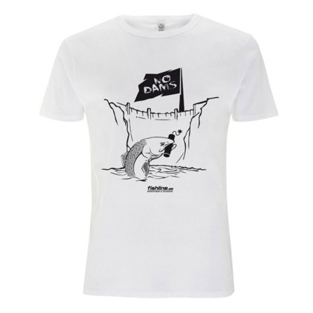 Fishline No Dams Men's 100% Organic Cotton t-shirt S