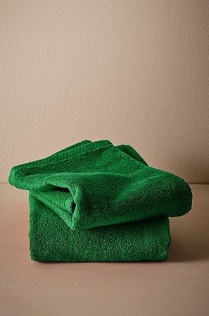 Jotex - Handtuch Im 2er-pack 50x70 Cm Grün - DARCY - Kaufe Handtücher bei Jotex