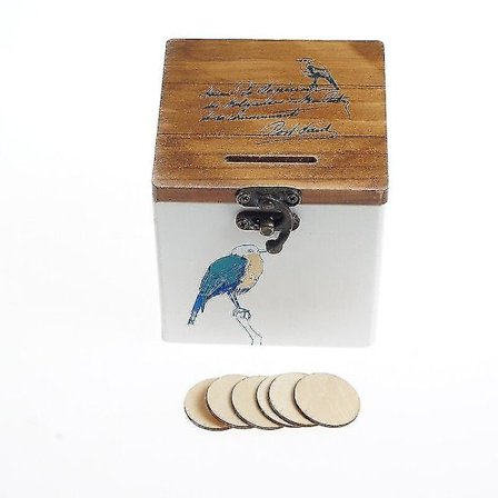 Stor Sparegris til Voksne Tegneserie Pengeboks Hjemmedekoration