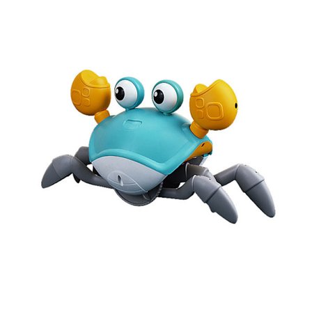 Sensing Crawling Crab, Tummy Time Baby Toys, Interactive Walking Dancing To