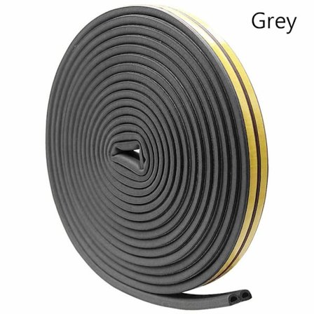 5/10 m Tiivistysnauha Ikkunaan ja Oveen Vedon Estämiseksi