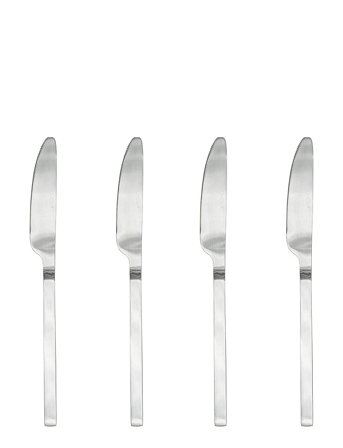 OYOY Living Design Yuka Knife - Pack Of 4 - Silver - 21X2CM