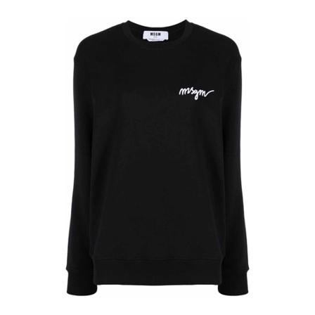 Msgm Sweater Sort, Dame