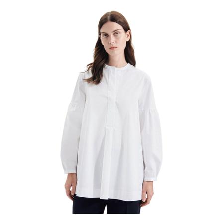 Seidensticker Stand-Up Blouse Regular fit , Wit , Dames , Maat: L