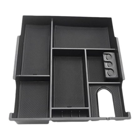 Bil Midterkonsol Opbevaringsboks Bakke Armlæn Organizer Opbevaring Handskerum til Toyota Tundra 2014-2019