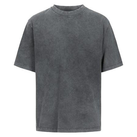 Han Kjøbenhavn, Distressed Tee Short Sleeve Grijs, Heren, Maat:M