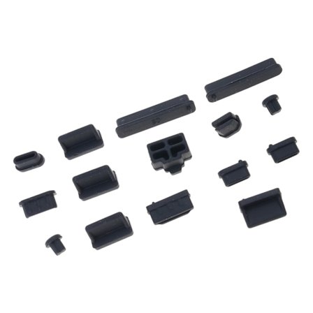 Återanvändbart silikonportskydd för datorplattor Telefon Antidamm-skydd