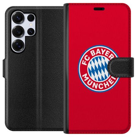 Kompatibelt Lommeboketui til Samsung Galaxy S25 Ultra Bayern röd logo