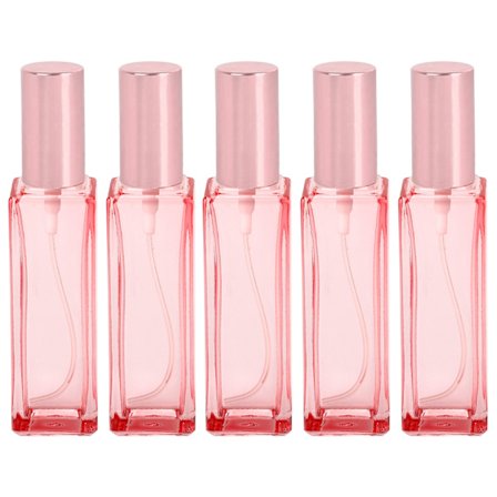 5 st Fina Dimsprayflaskor Tom Kosmetisk Påfyllningsbar Reseflaska för Vatten Parfym Eteriska Oljor 9ml