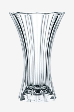 Nachtmann - Vase Saphir højde 27 cm - Transparent - Urtepotteskjulere & vaser - Fra Homeroom