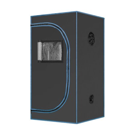 Växttält, 80 x 80 x 160 cm, 600D Oxford-tyg, 100% reflekterande Mylar,80X80X160CM